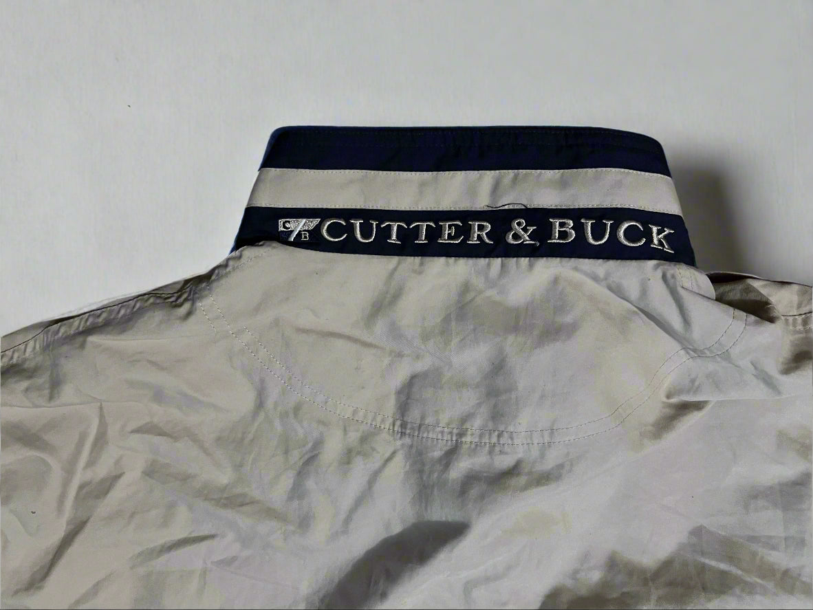 Vintage Cutter & Buck Khaki Harrington Jacket